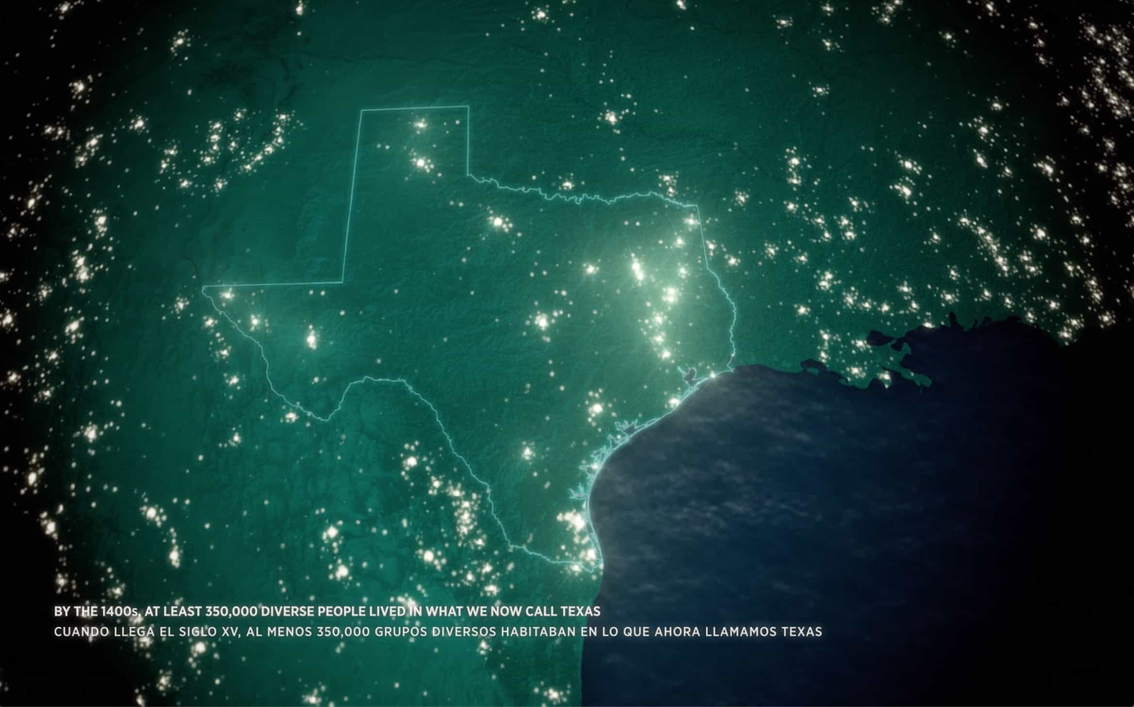 animated map of Texas