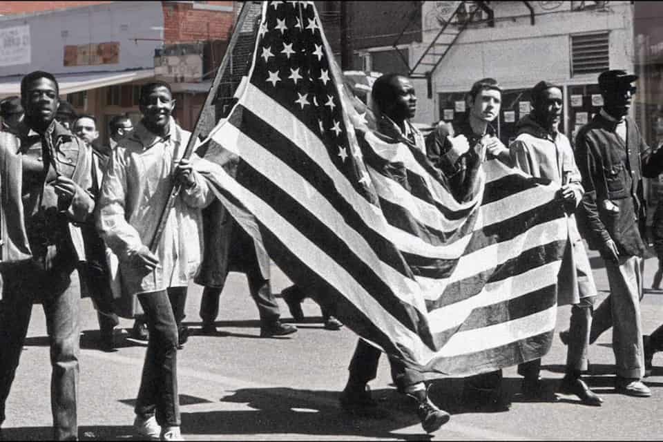 Civil Rights marchers